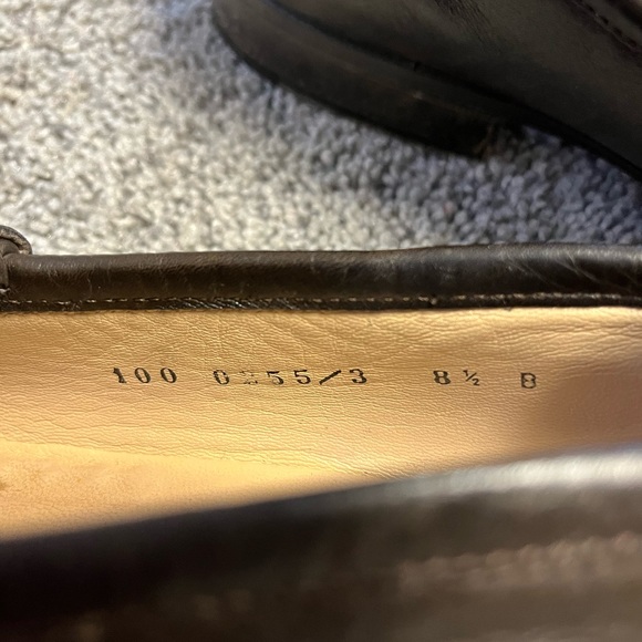 Gucci Vintage Brown Leather Horsebit Loafers Sz. 8.5 - Picture 5 of 7
